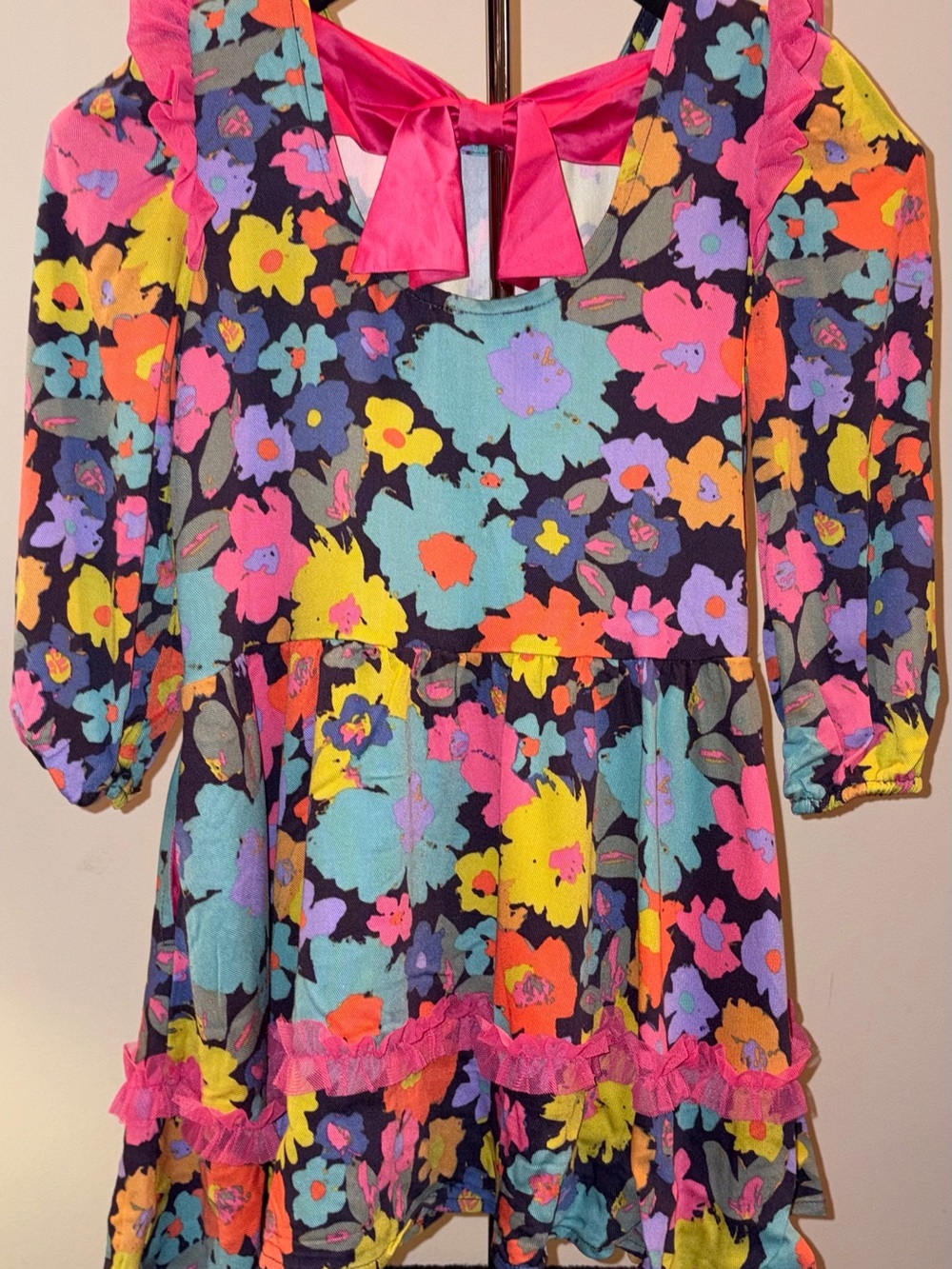 Finding Foxtale You’re Invited Flower Power Party Dress sz 5 NWT